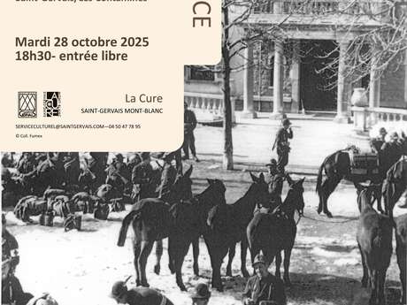 Conférence "L'occupation italienne dans le Val Montjoie" - Julien Pelloux