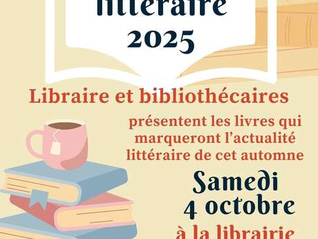 Rentrée littéraire 2025