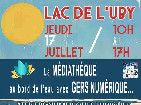 La Médiathèque au bord de l'eau - Lac de l'Uby