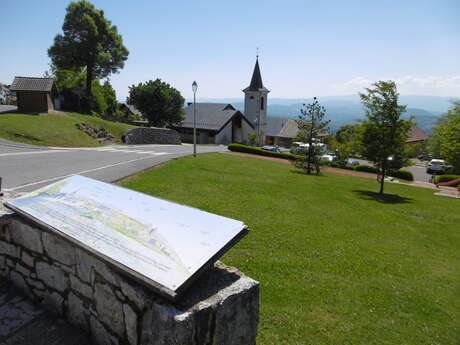 Orientierungstisch - Saint-Blaise