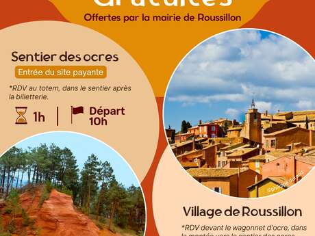 Visite guidée du Sentier des Ocres