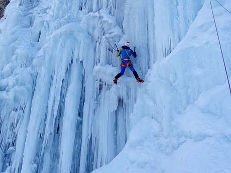 Ice climbing