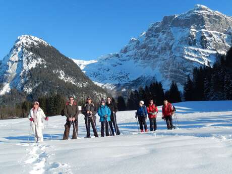 Sorties accompagnées en raquettes à neige