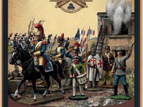 Expo de figurines militaires à Roquecor