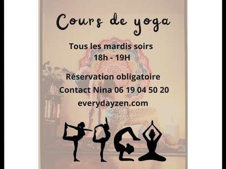 Cours de Yoga au Rétro