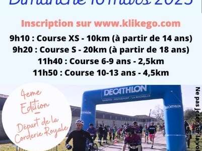 Bike and run Le 16 mars 2025