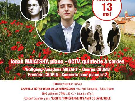 Konzert - Ionah MAIATSKY (Klavier) + OCTV (Streichquintett)
