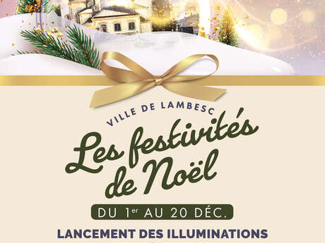 Lancement des illuminations de Noël