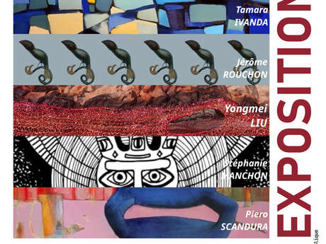 Exposition de cinq artistes