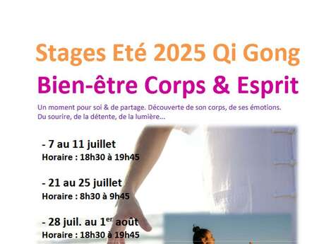 Stages de Qi Gong "Bien-être Corps et esprit"