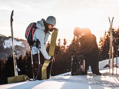 Ski Touring: Workshop on safety equipment