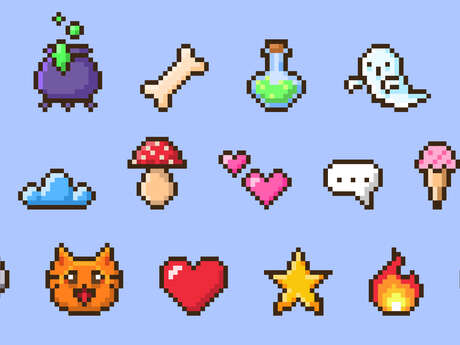 Atelier "pixel art' et jeux vidéos Switch à la médiathèque