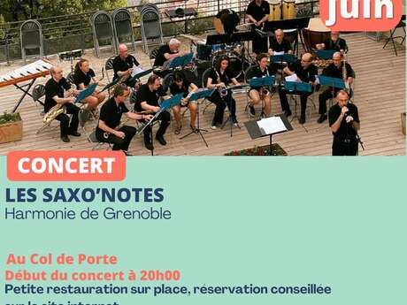 Les Saxo'notes en concert