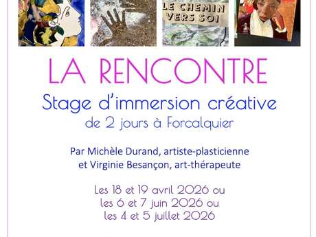 STAGE D'IMMERSION CRÉATIVE