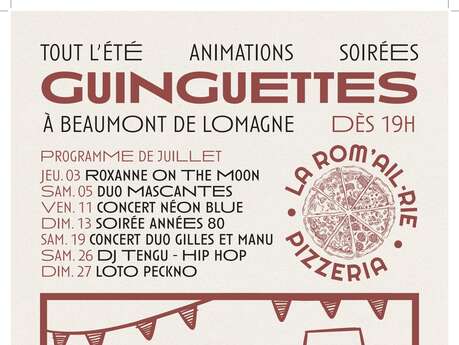 Animations, concerts à la Rom'ail-rie