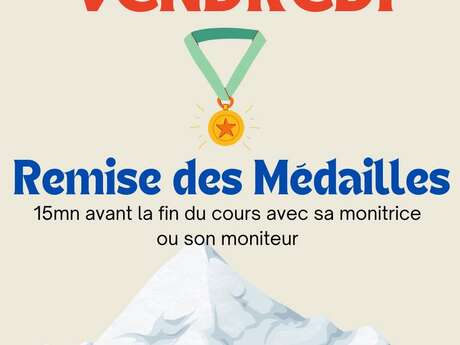 Remise des médailles