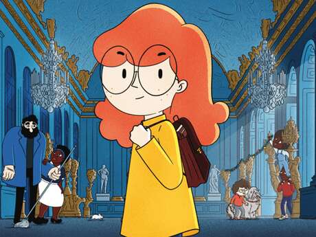 Projection du film animé La vie de château, mon enfance à Versailles