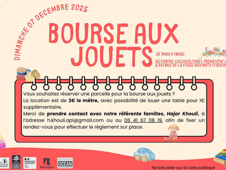 Bourse aux jouets solidaire