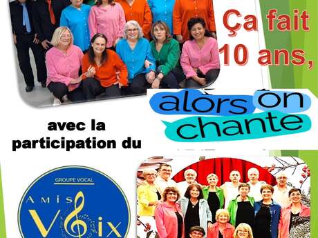 Concert «Ça fait 10 ans, alors on chante !»
