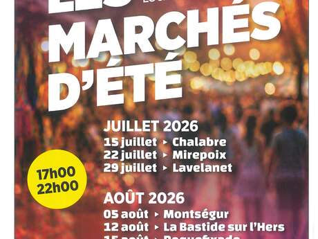 Marché nocturne de Roquefixade - Les Mille et Une Mains