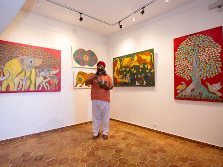 ‘Indian Jungle’ Gond Tribal Art Exhibition by Sunny Sandhu