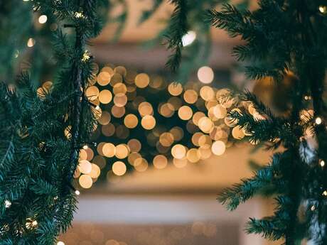 Marché de noël au centre photographique