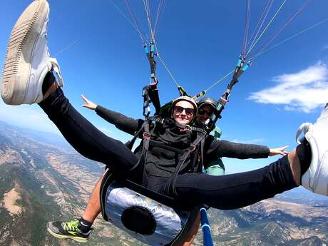 Vol biplace Exploration - Aérovol Parapente