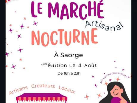 Marché artisanal nocturne