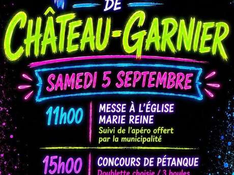 Fête patronale de Château-Garnier
