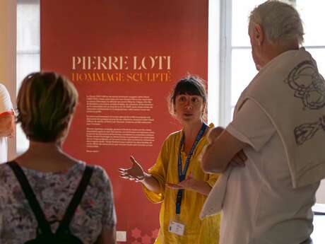 Rencontre avec la commissaire de l'exposition "Pierre Loti. Hommage sculpté."