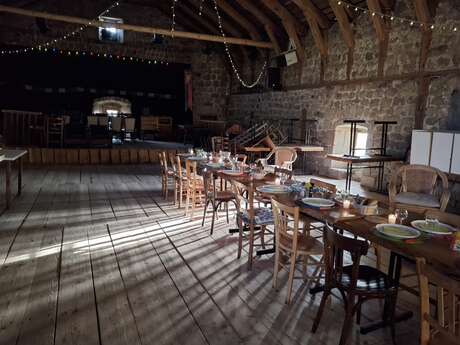 La salle : La grange à foin