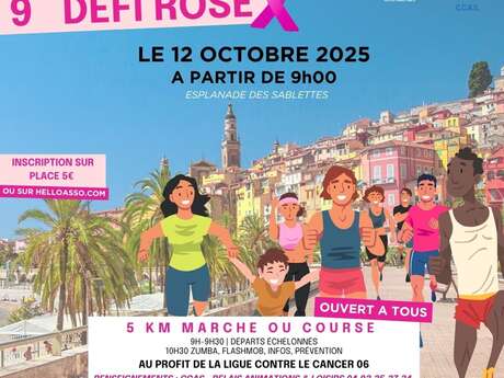 Défi Rose - Action pour la prévention et le dépistage du cancer du sein