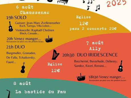Festival "Musique en Pays de Salers", 5ème édition