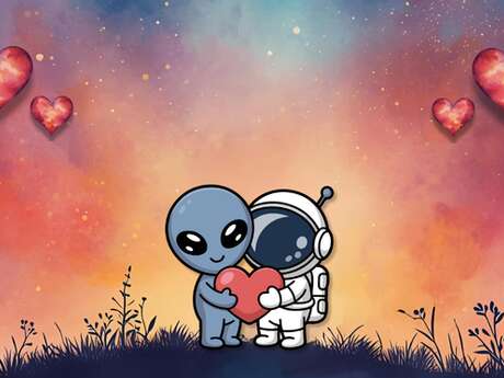 Saint-Valentin sous les étoiles !