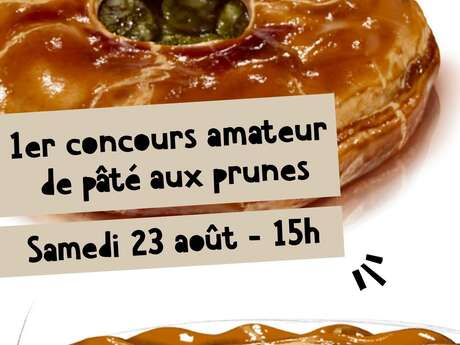 1er concours amateurs de pâté aux prunes - Halles Coeur de Maine - Biltoki