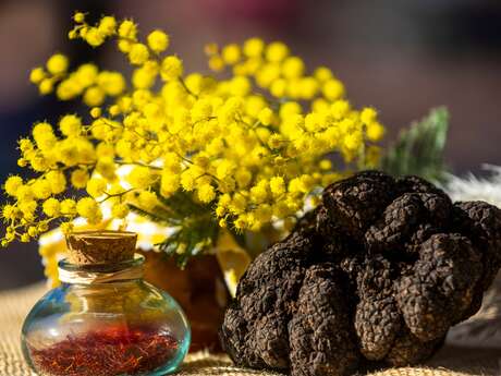 Der Markt Trüffel in Grimaud