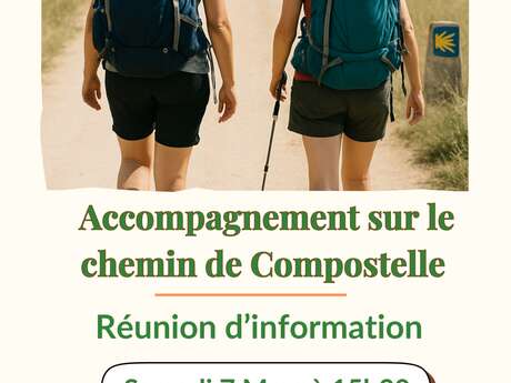Accompagnement sur le chemin de Compostelle