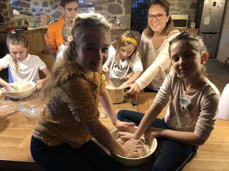 Cookies et pains - Ateliers famille au moulin