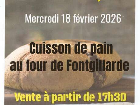 Cuisson du pain à Fontgillarde