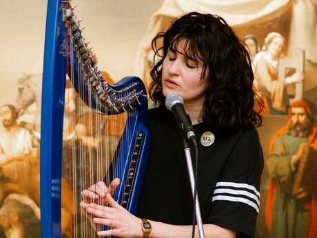 Sarah Even musical performance at the Musée des Beaux-Arts