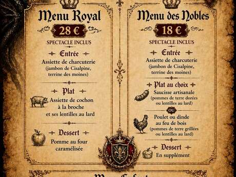 La Médiévale d'Aubagne : banquet spectacle