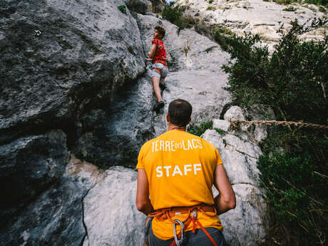 Terre des Lacs - Arrampicata