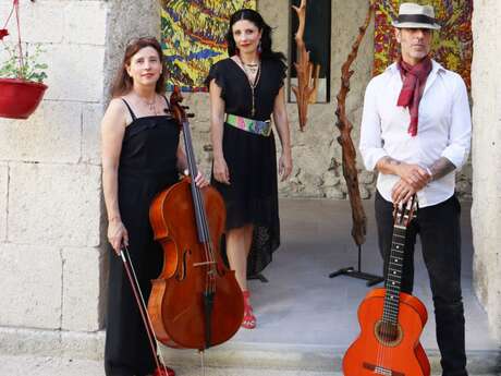 Concert trio avec Luis, Rosa et Catherine Morrison