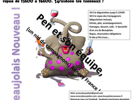 Dégustation du beaujolais nouveau