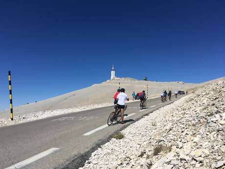 A - Ascent of Mont-Ventoux from Bédoin