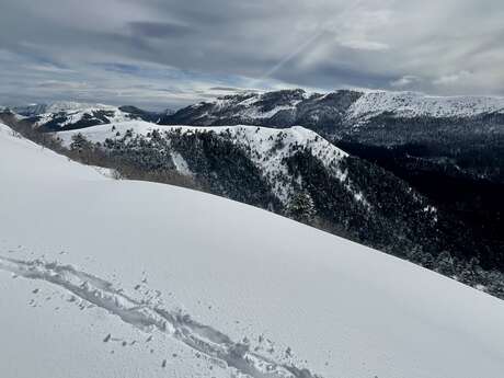 Rando raquette dans les Monges - Autres Versants
