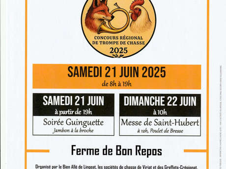 Concours régional de Trompe de chasse - Viriat - 2025