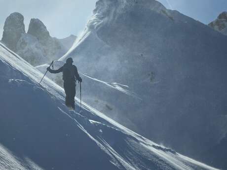 Ski de randonnée avec Germain Bellamy Air et Montagne