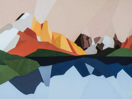 Exposition d'art textile. Madame Fougère.