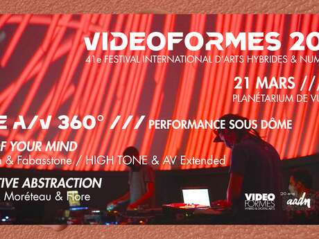 Live A/V 360° | Performance sous dôme au Planétarium de Vulcania